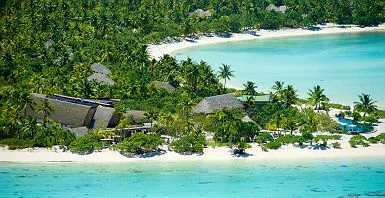 Vue sur The Brando, Tetiaroa - Polynésie Française