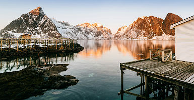 Paysage des îles Lofoten