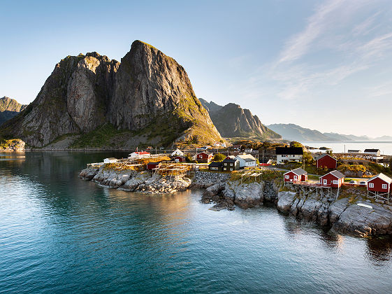 Hamnoy, près de Reine, dans les Lofoten, Norvège