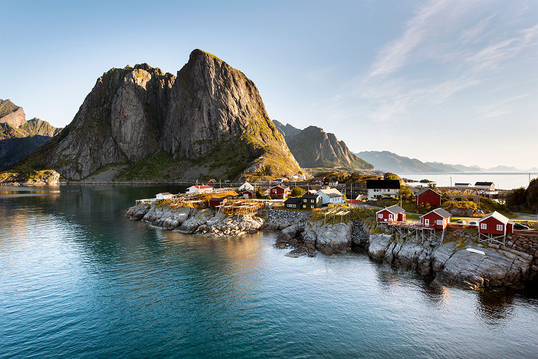 Hamnoy, près de Reine, dans les Lofoten, Norvège