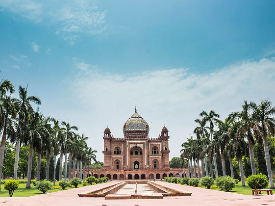 Inde - Vue sur le tombeau de Safdarjung, Delhi