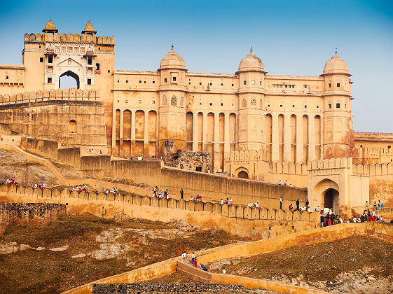 Inde - Fort d'Amber à Jaipur