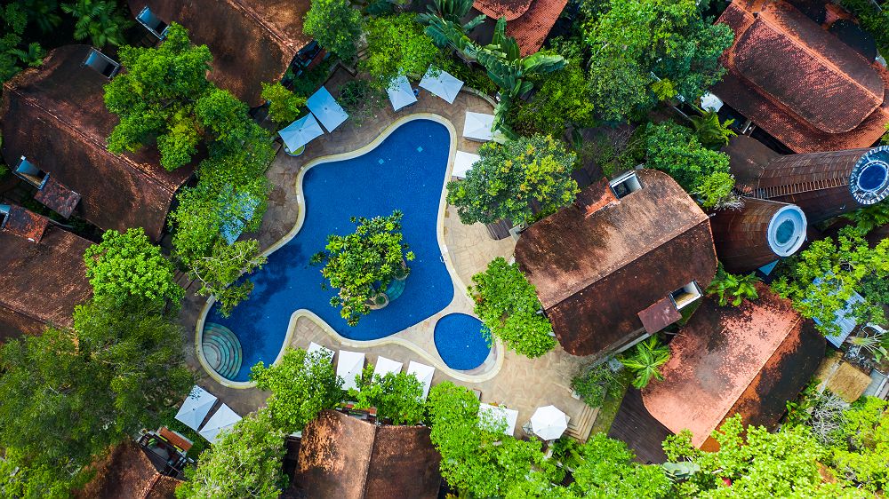 The Tubkaak Krabi Resort - vue du ciel