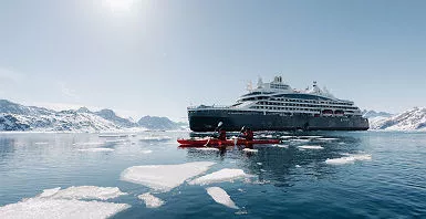 Ponant - commandant Charcot au pôle Nord