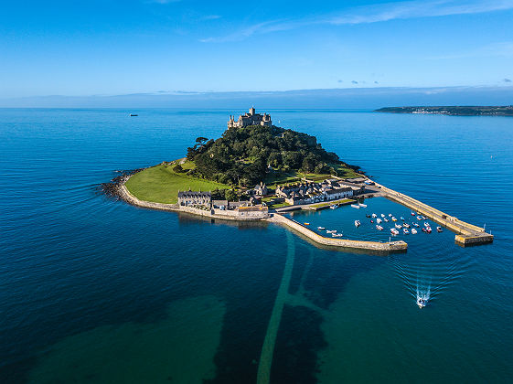 St Michel's Mount, Penzance, Cornouailles - Angleterre, Royaume-Uni