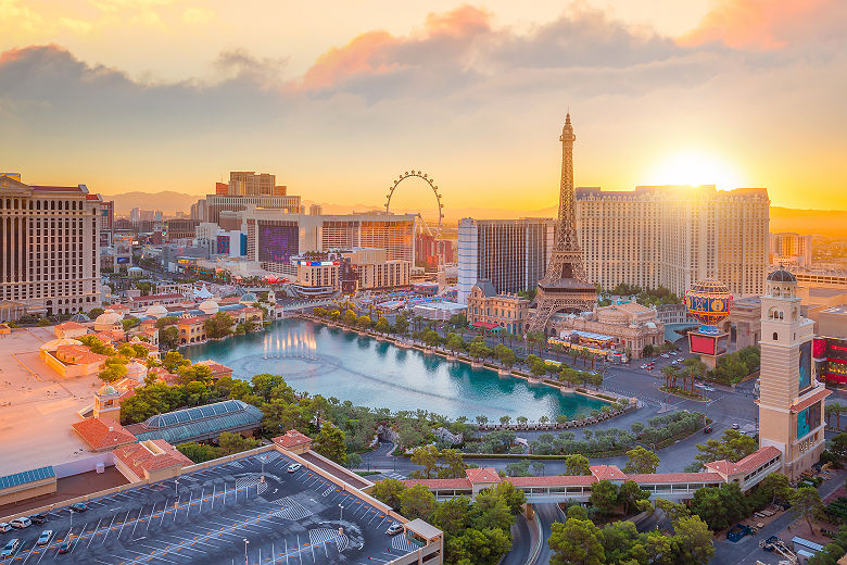 Nevada - Vue sur la ville de Las Vegas