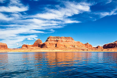 La Lac Powell en Arizona, Etats-Unis