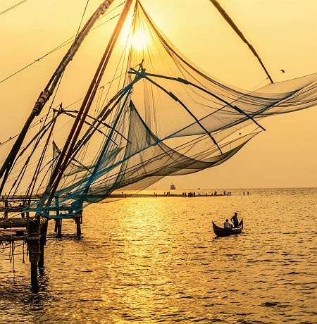 Pêche à Cochin - Inde