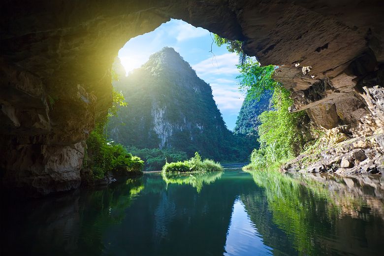 Les grottes de Tam Cốc dans la Baie d'Halong - Vietnam