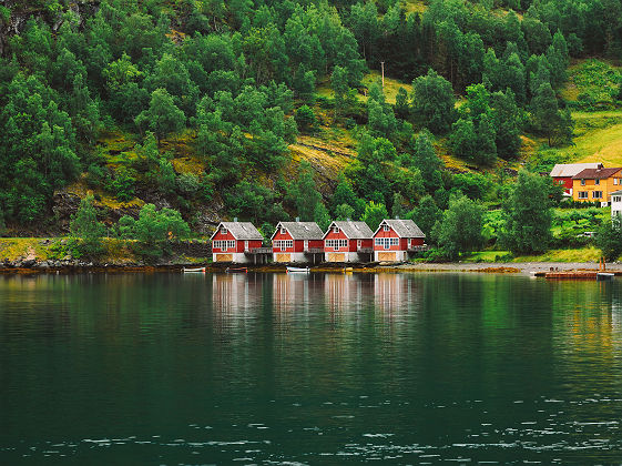 Maisonnettes de Flam - Scandinavie, Norvège