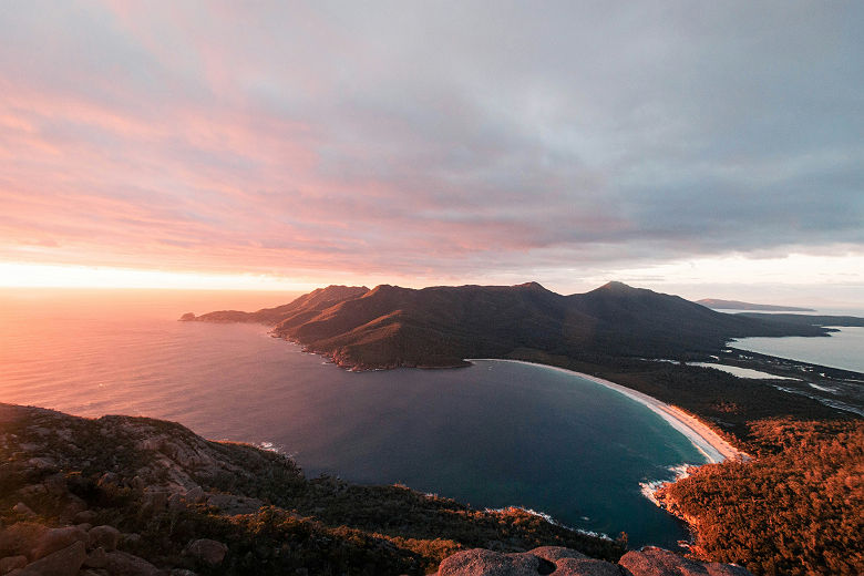 Wineglass Bay, Tasmanie