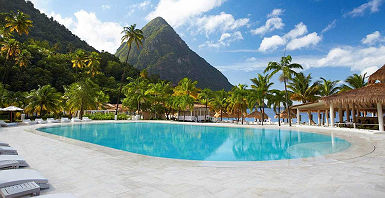 Sugar Beach - Sainte Lucie - Caraîbes - Antilles