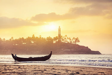 Plage de Kovalam, Kerala - Inde