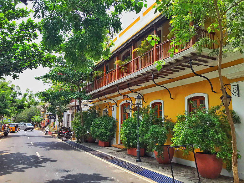 Pondicherry, architecture française