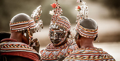 Tribu au Sasaab Lodge à Samburu