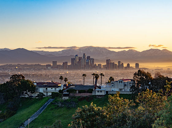 Collines de Los Angeles, Californie, USA