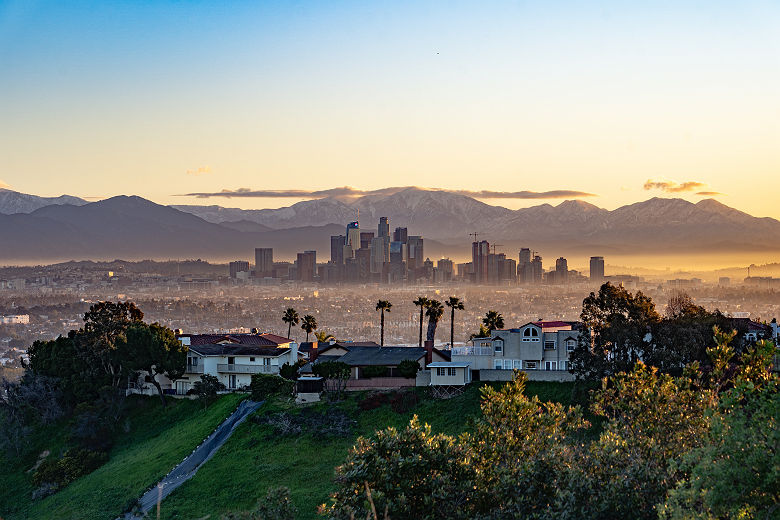 Collines de Los Angeles, Californie, USA