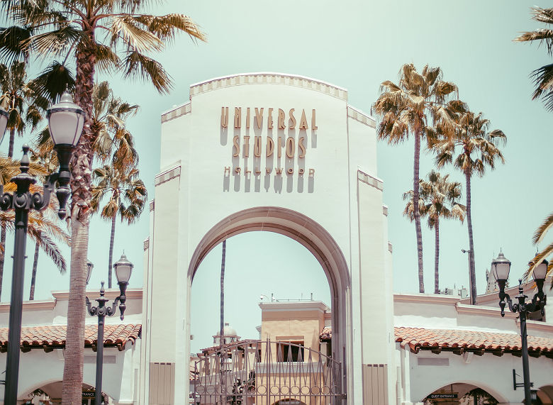 Entrée d'Universal Studios, Los Angeles