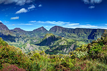 Cirque de Salazie sur L'Ile de La Réunion