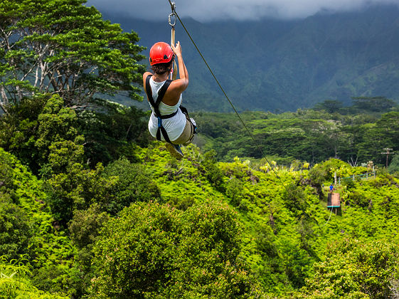 HTA / Tor Johnson - Tyrolienne Kauai