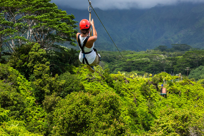 HTA / Tor Johnson - Tyrolienne Kauai