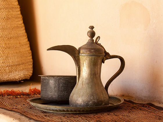 Tasse et théière à Oman