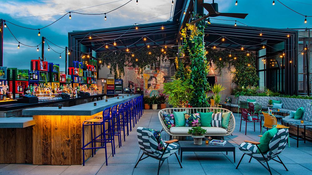 Moxy NYC East Village - The Ready rooftop bar