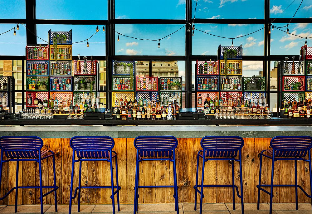 Moxy NYC East Village - The Ready rooftop bar