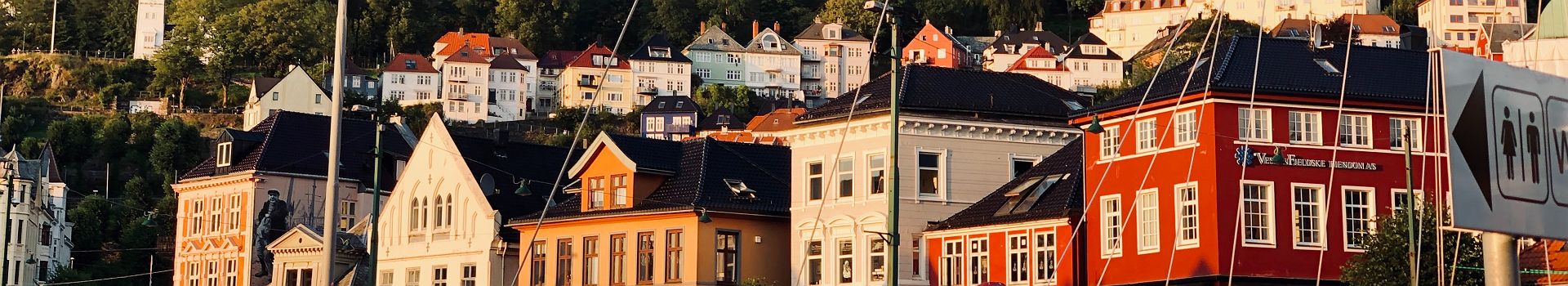 Façade colorée du port de Bergen