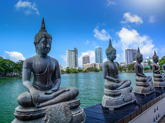 Temple à Colombo - Sri Lanka