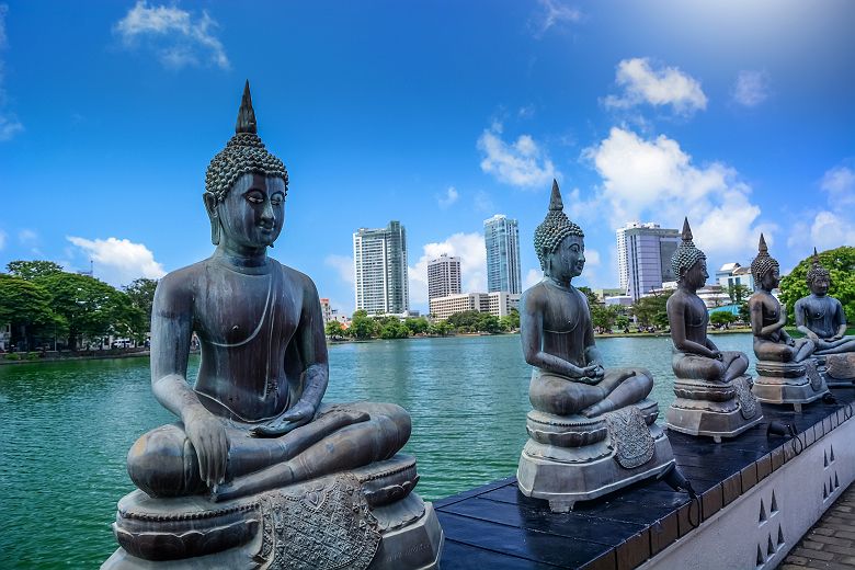 Temple à Colombo - Sri Lanka