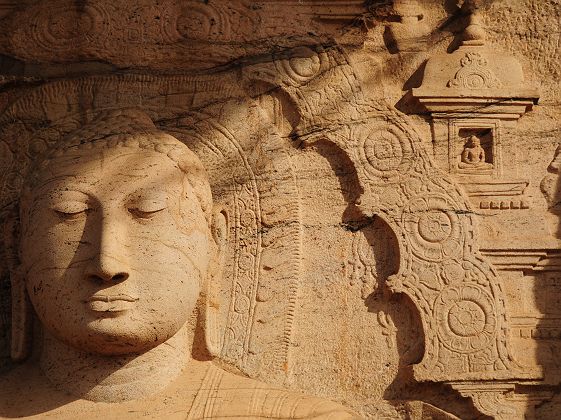 Temple Gal Vihara à Polonnaruwa - Sri Lanka