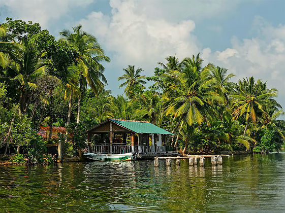 Lac Koggala au Sri Lanka