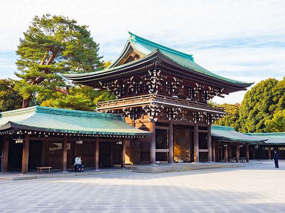 Sanctuaire Meiji-jingu à Tokyo - Japon