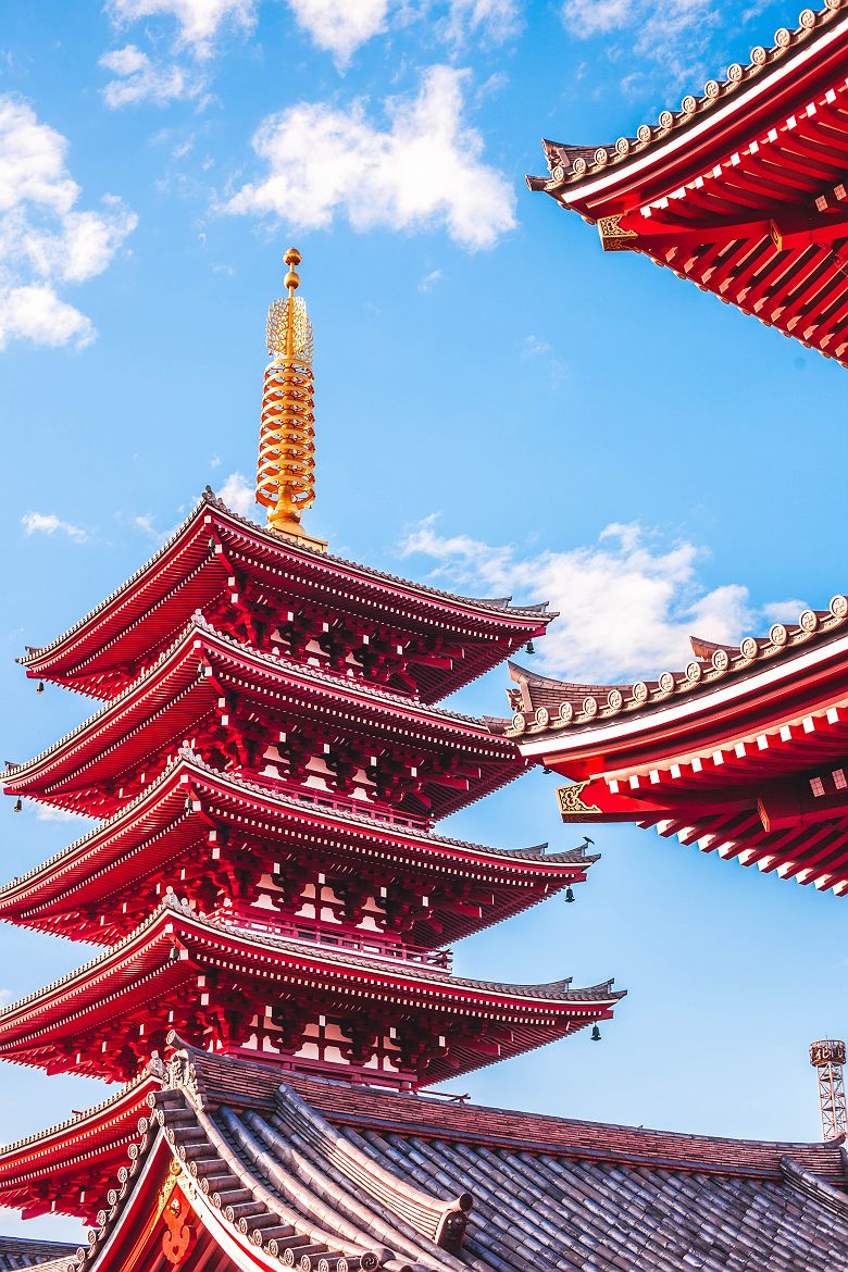 Sanctuaire Asakusa, Senso-Ji, Tokyo - Japon