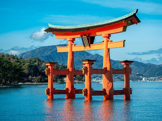 Torii de Miyajima, Japon