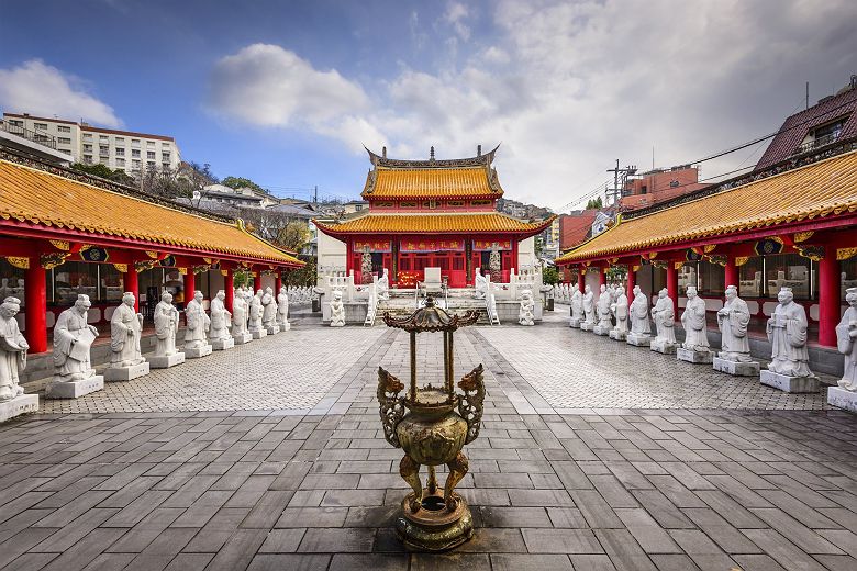 Nagasaki, Japan - at Confucius Shrine