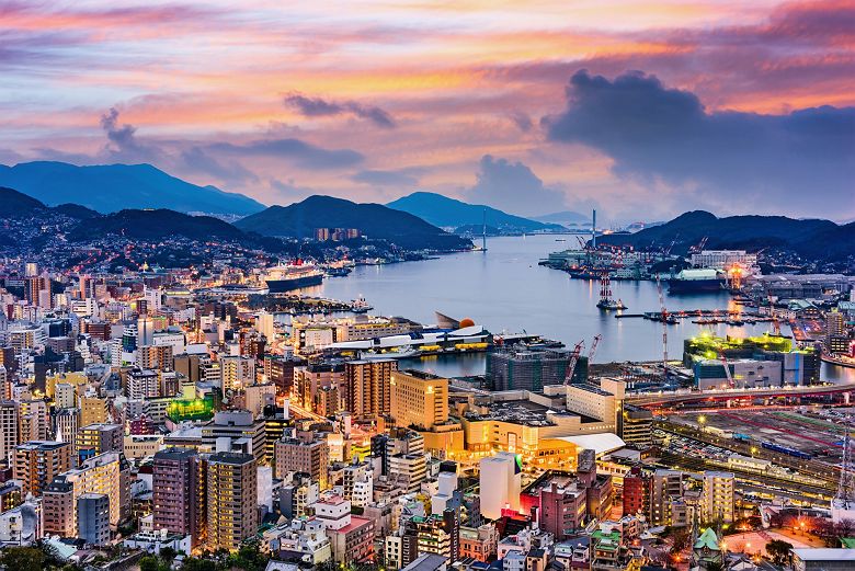 Port de Nagasaki, Japon