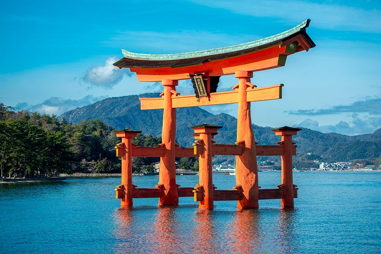 Torii de Miyajima, Japon