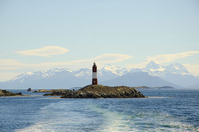 Phare sur le canal Beagle à Ushuaia, Patagonie - Argentine