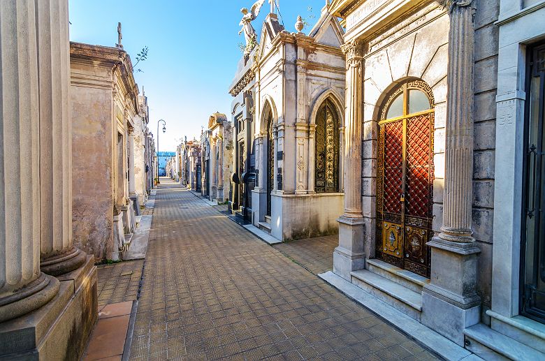 Cimetière de Recoleta à Buenos Aires - Argentine