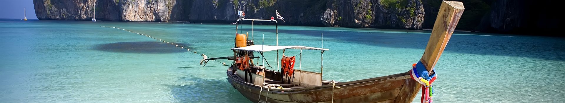 Bateau à Maya Bay - Thaïlande