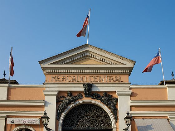 Le marché de Santiago du Chili