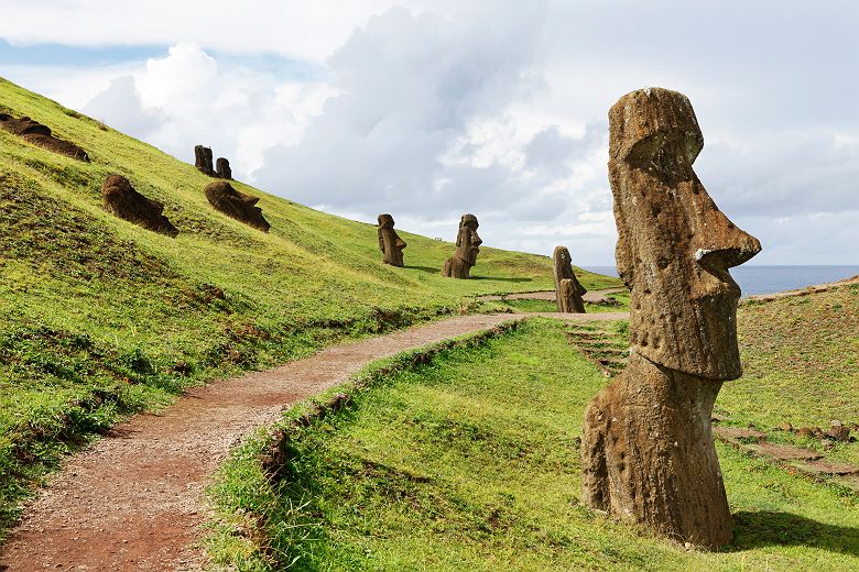 Île de Pâques - Carrière Rano Raraku