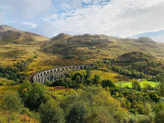 Viaduc de Glenfinnan, direction Poudlard - Ecosse, Royaume-Uni