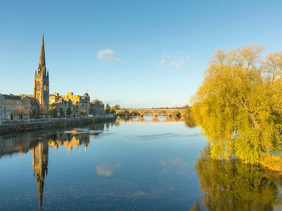 St Matthew's Church River Tay Perth - Visit Scotland - Day 9