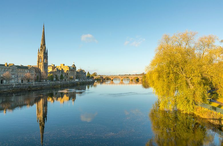 St Matthew's Church River Tay Perth - Visit Scotland - Day 9