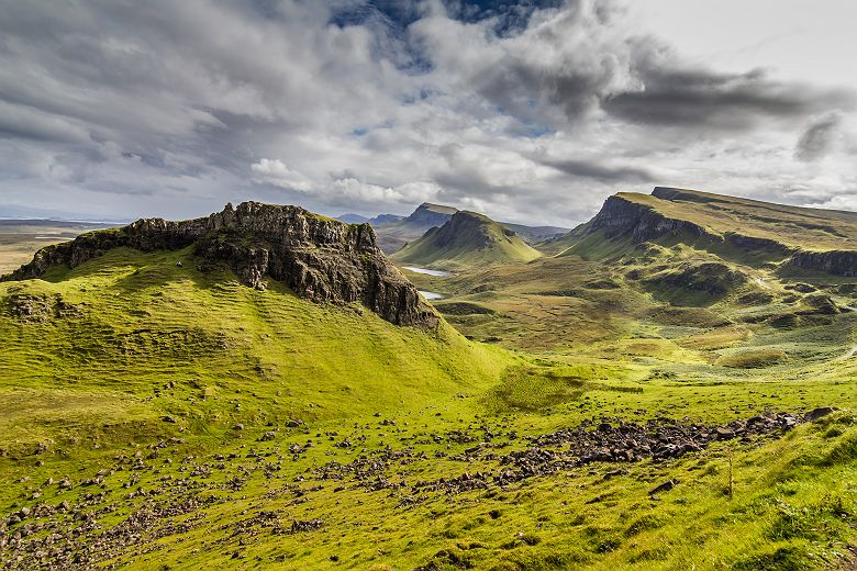 Quiraing, Ile de Skye - Ecosse, Royaume-Uni