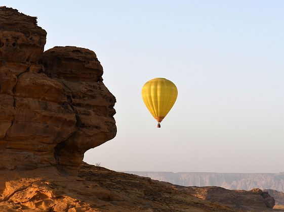 Survol en Montgolfière à Al-'Ula