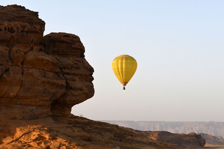 Survol en Montgolfière à Al-'Ula